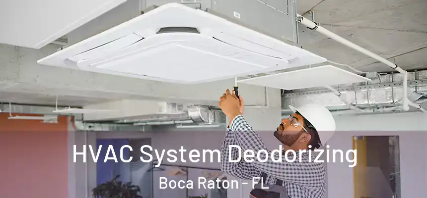 HVAC System Deodorizing Boca Raton - FL